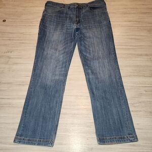 Duluth Ballroom Double Flex Slim Fit Jeans Medium Wash Men's Size 36x30 B2